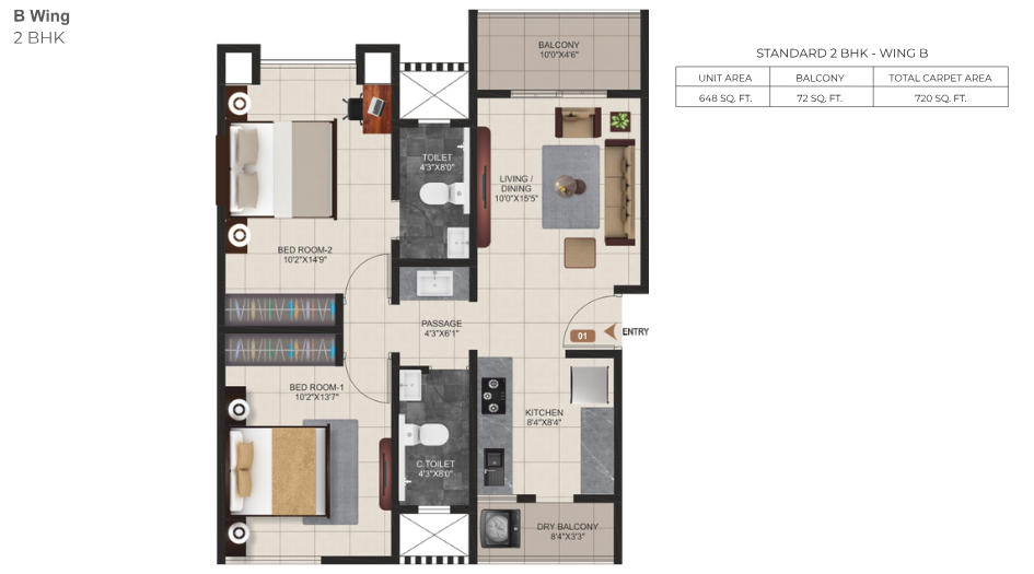 Kshitij-Residency-2-BHK-720Sqft