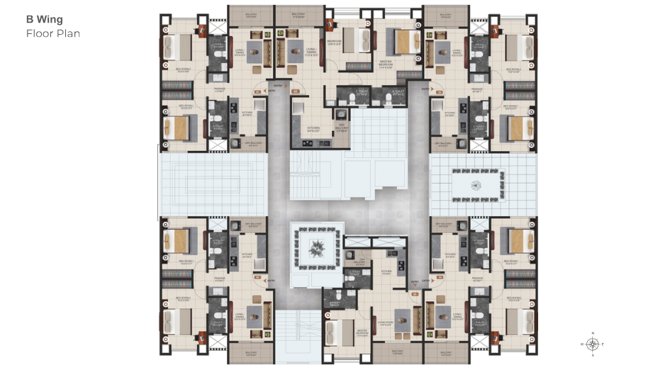 Kshitij-Residency-Floor-Plan-B-Wing